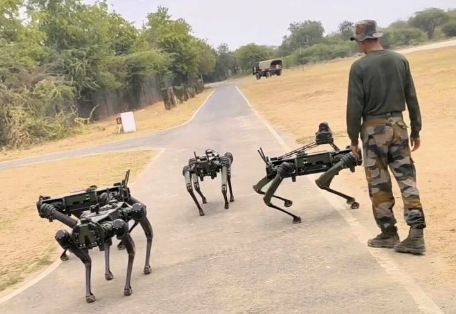 Indian Army set to induct 25 remote-controlled MULE robotic dogs into its fold