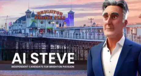 UK’s first AI bot to run for elections, AI Steve, got 179 votes, came last in its constituency