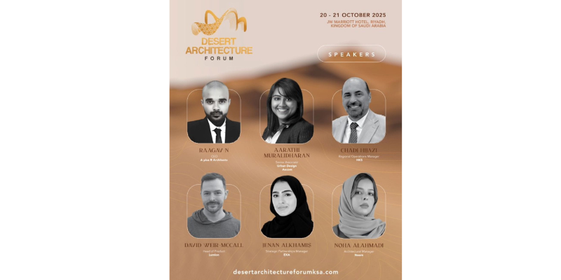 Coimbatore Architect to Moderate Global Panel at Riyadh Desert Architecture Forum 2025 2 Coimbatore